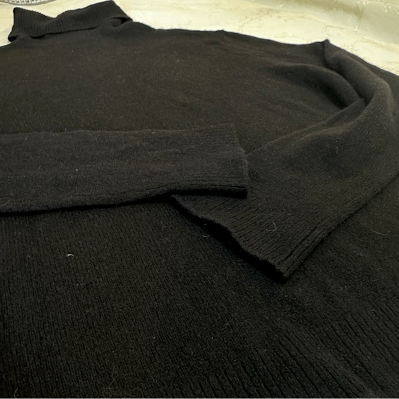%100 Cashmere Designer Reformation Jeans Turktleneck Sweater - Picture 7 of 13
